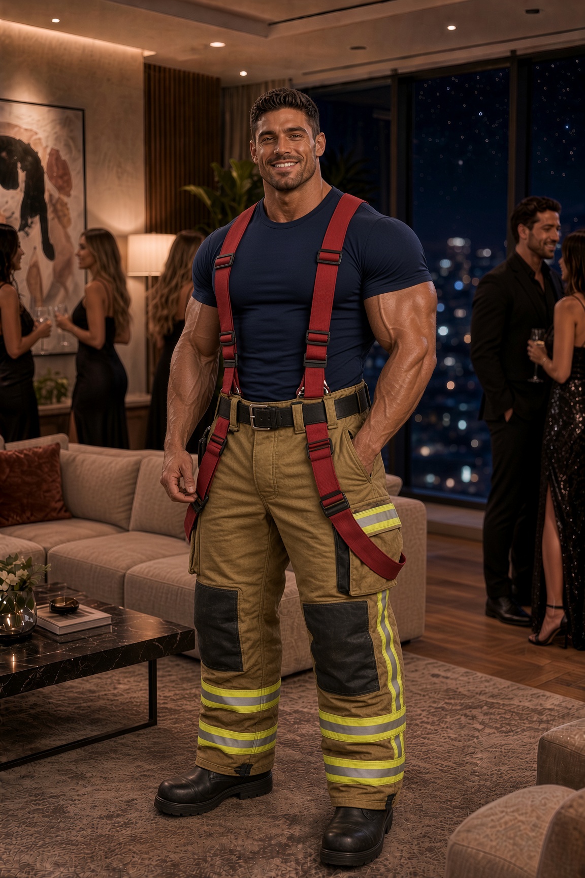 Houston firefighter male strippers